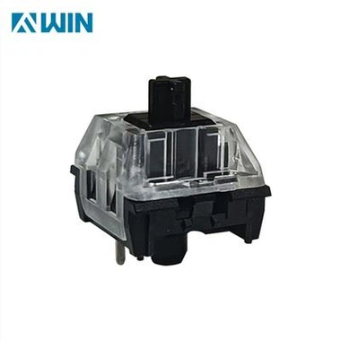 Crni prekidač s linearnom tipkom