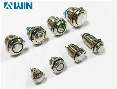 The 19mm Metal Push Button Switch The 19mm Metal Push Button Switch