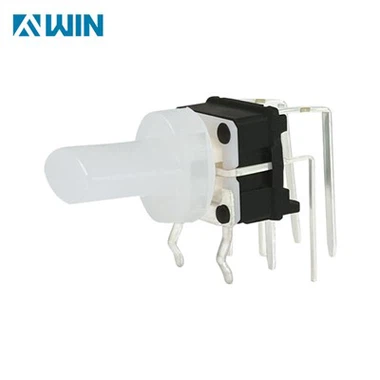 Vertikalni LED taktni prekidač pod pravim kutom