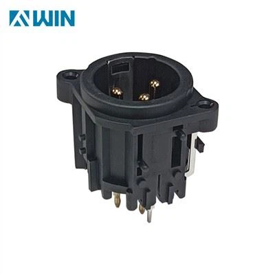 Vodoravni 3 PIN PCB mount XLR poveznik